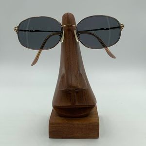 La Strada 118ON35 Gold Oval Sunglasses Frames